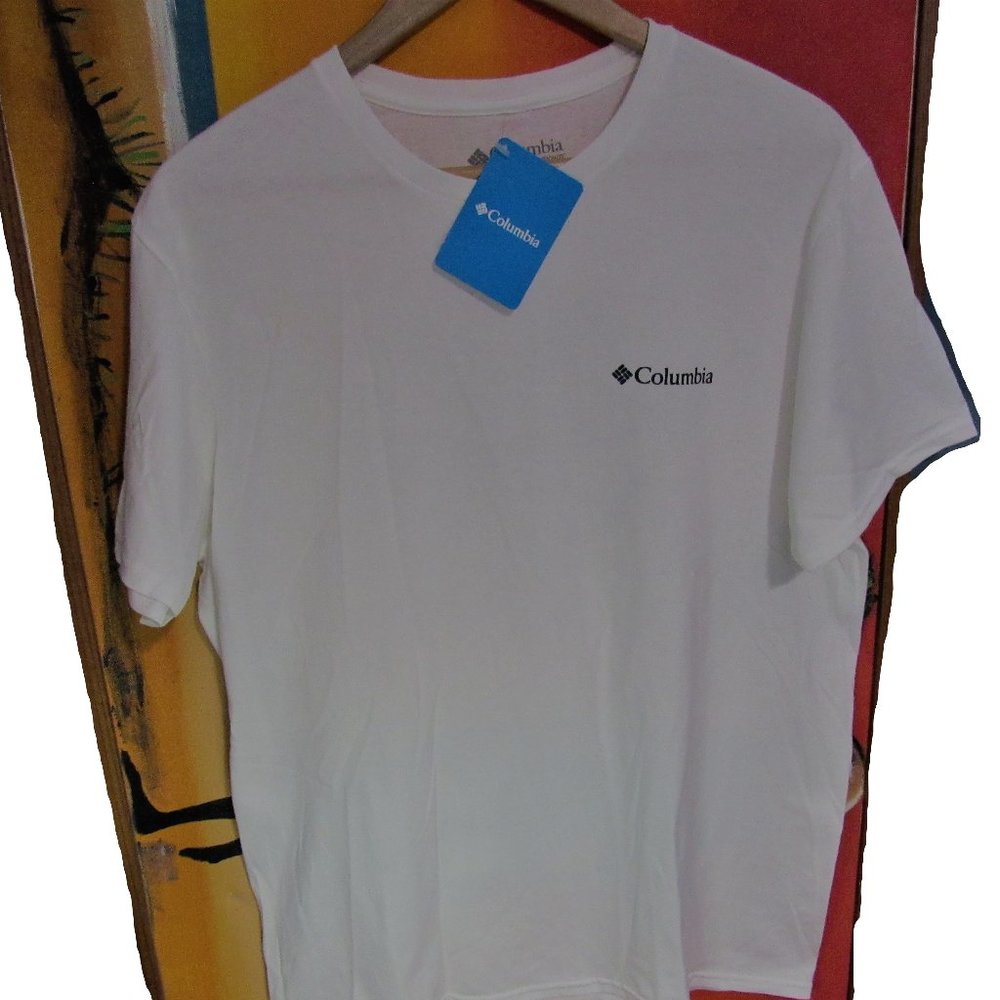 NWT White Columbia T-shirt